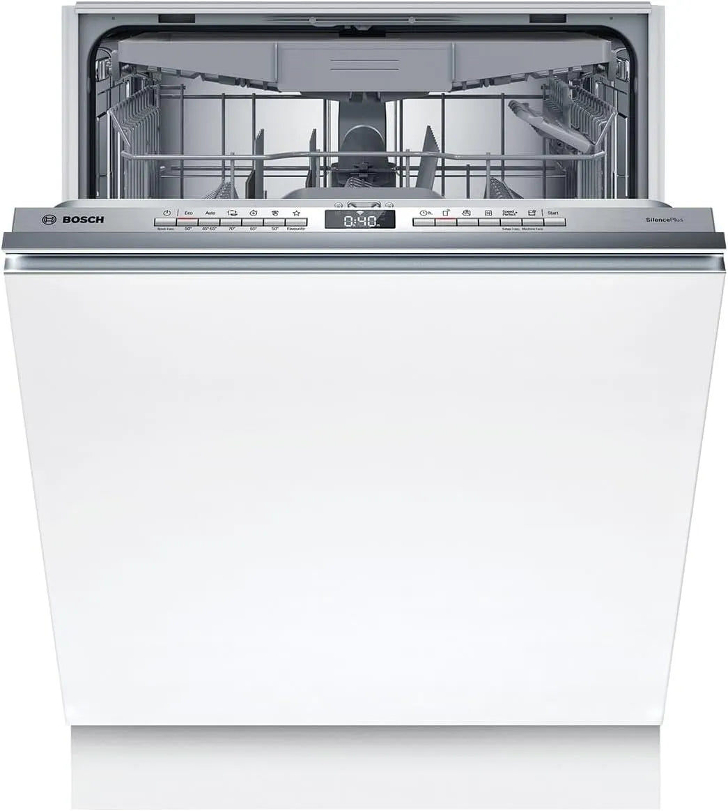 Bosch lave-vaisselle SMV4EVX08E, largeur 60 cm, à intégration totale, particulièrement silencieux, ouverture automatique de la, Série 4 intelligent