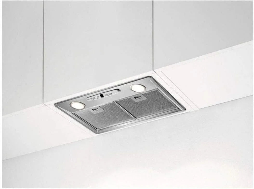 Electrolux hotte aspirante LFG615X, largeur 52 cm, en m3/h, 705, 46, 63, Groupe filtrant, Intégrable, Débit d'air maximum