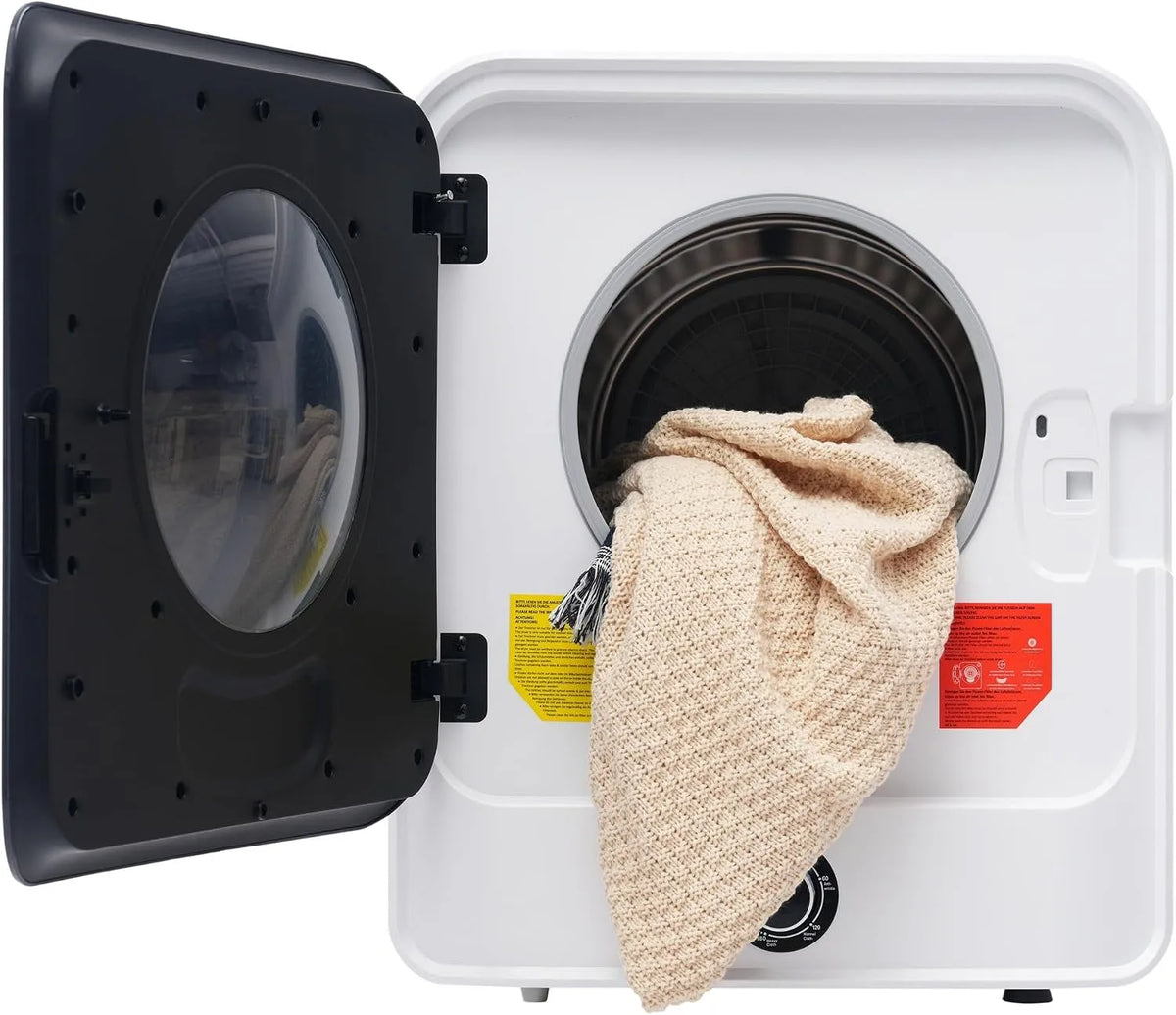 Sèche-linge, poids 3 kg, actuellement jusqu'à 4,5 kg, puissance 830 W, 5 programmes. Protection Contre la surchauffe, Sécheur d'air évacué