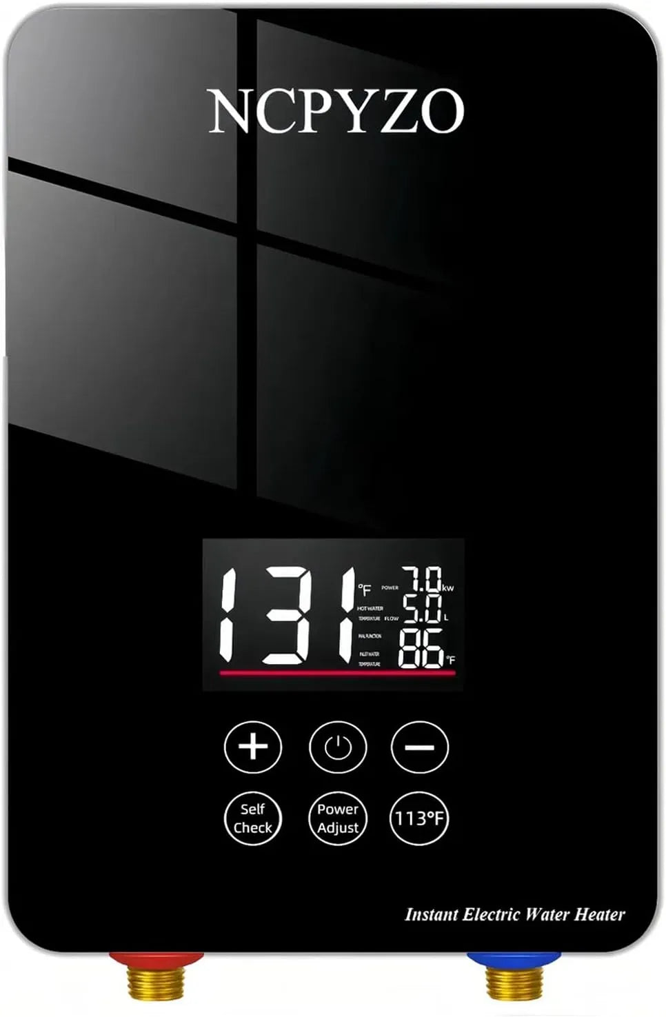 Chauffe-eau électrique V-7000, sans réservoir 240 W. Chauffe-eau instantané pour cuisine, tension 240 V, puissance 7000 W, salle de bain