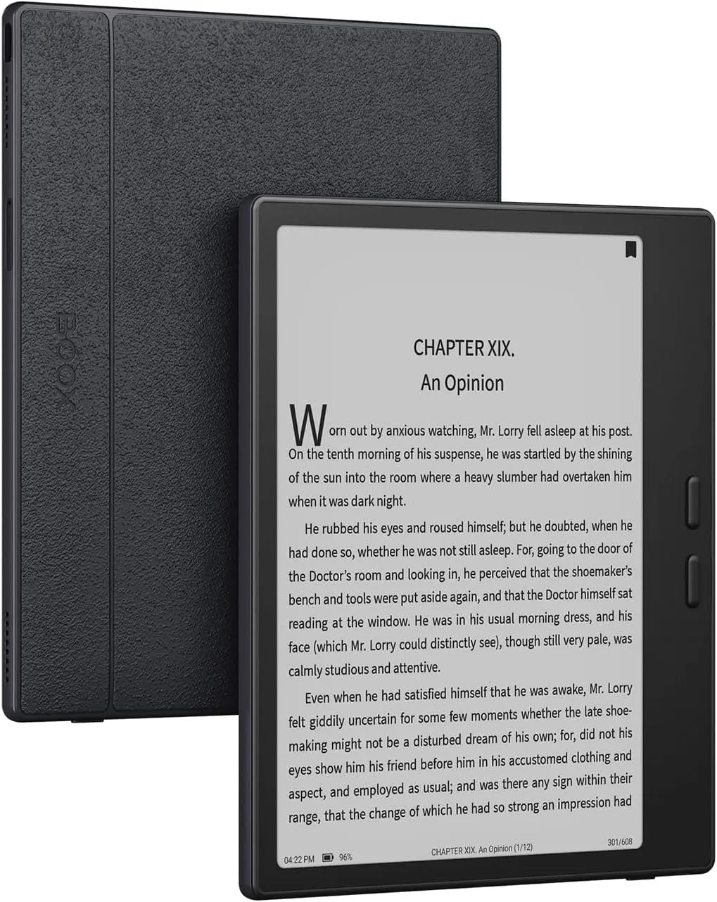 7 ePapier Tablette 7' N BOOX Go, B 64 Go 300 ppi Android 13 Frontlicht BT WiFi, finition noire