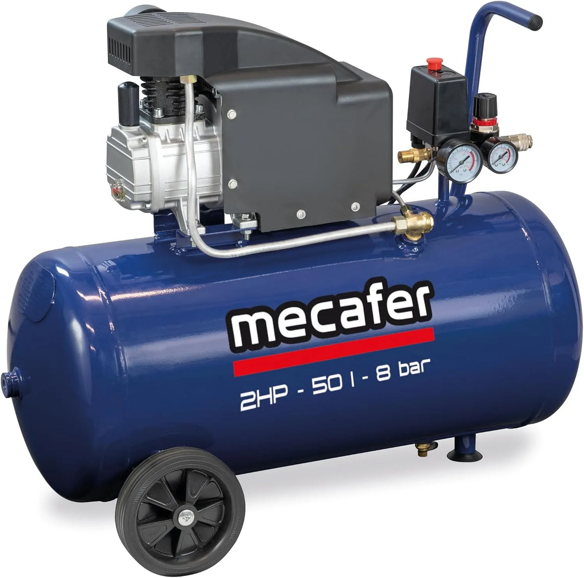Compresseur 425794 Mecafer, capacité 50 L Blue line