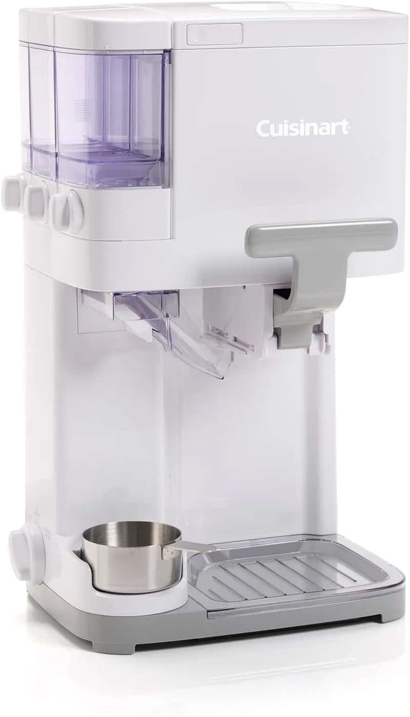 Modèle 20mins ICE48U Cuisinart Sorbetière, capacité 1.42L fait 6 portions, machine à crème glacée, yaourt glacé, gelato, sans produits laitiers