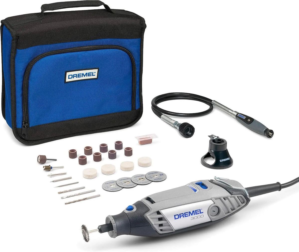 3000 10000 Dremel, Vitesse Variable -33000 tr/min pour Découper, Percer, Sculpter, Graver, Poncer, Nettoyer, Polir, Meuler