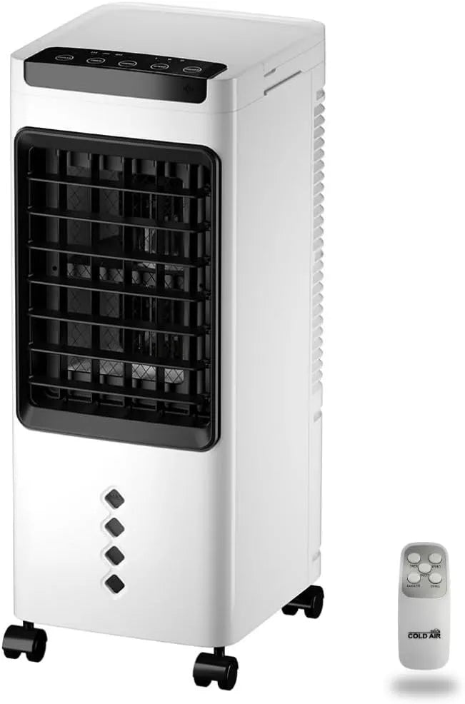 Climatiseur, basse consommation 60 W, Refroidisseur d'air portable 3 en 1, 3 niveaux de vitesse, VENTEO, télécommande, humidifie et purifie
