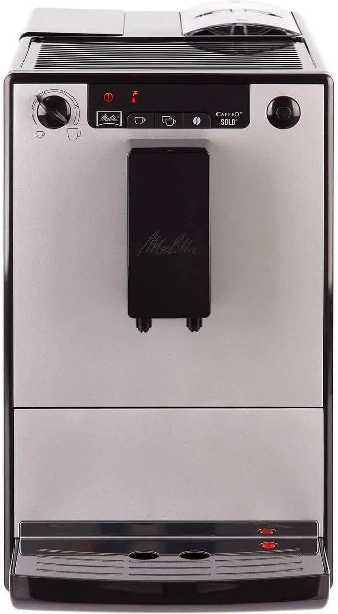 Melitta Machine a Café broyeur a Grain Solo, Pure Silver