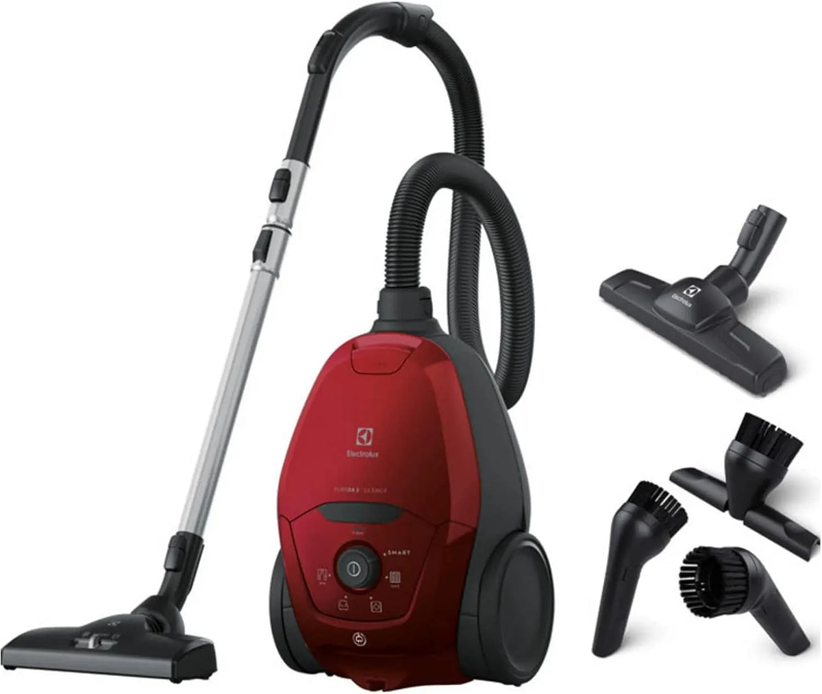 Aspirateur PD824CR, Traineau 500w 57db Rouge