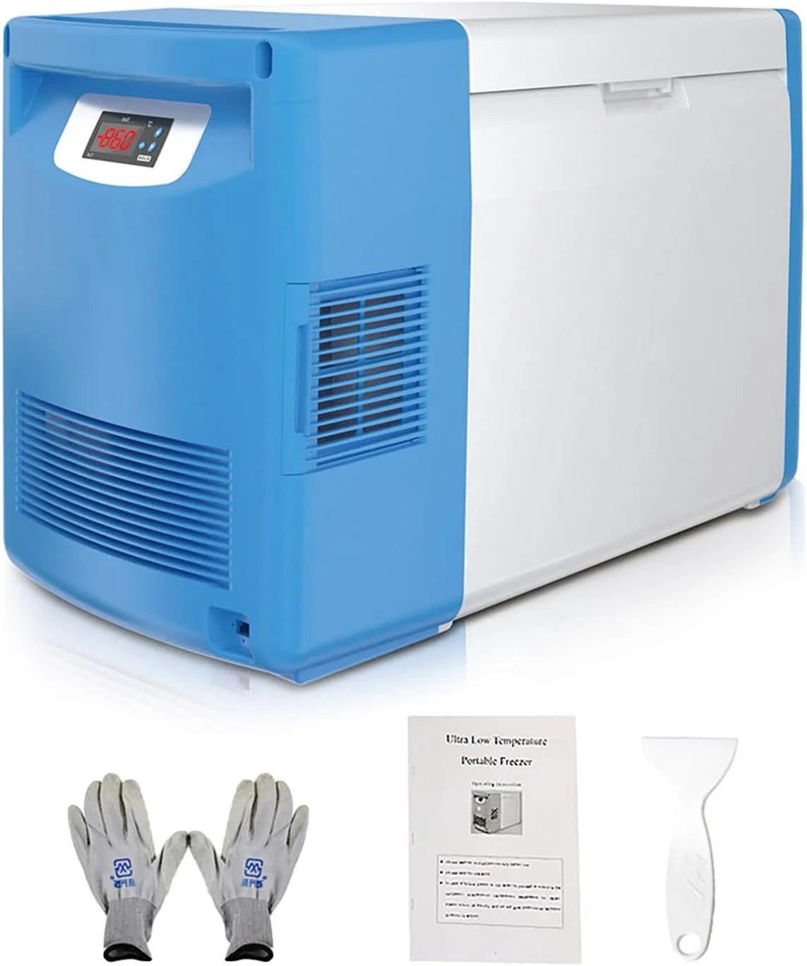Congélateur, Laboratoire 20L pour Biosciences, Économique en Énergie, Alarme de Sécurité, Ultra-Bas de Température -86°C, Pharmacie et Médecine