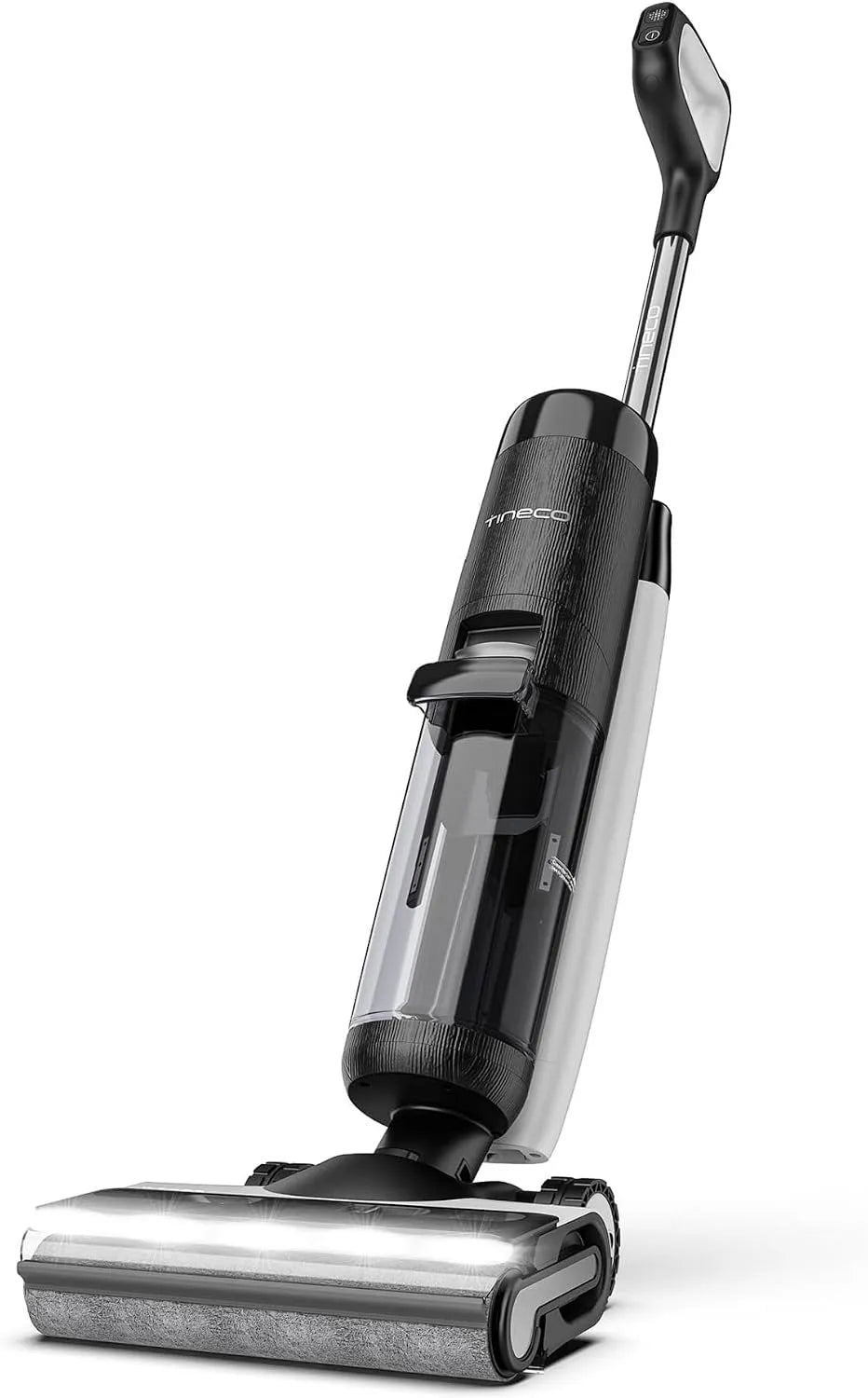 Aspirateur, Tineco Floor One S7 Pro Series Laveur Sec Et Humide Intelligent sans Fil pour Sols Durs, Écran Digital LED, Grande Autonomie