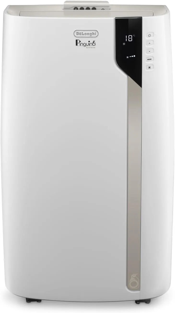 De'Longhi climatiseur EX93, Pinguino PAC mobile, 60 dB, pour pièces jusqu'à 85 m3, 3 niveaux de vitesse de ventilation, fonction