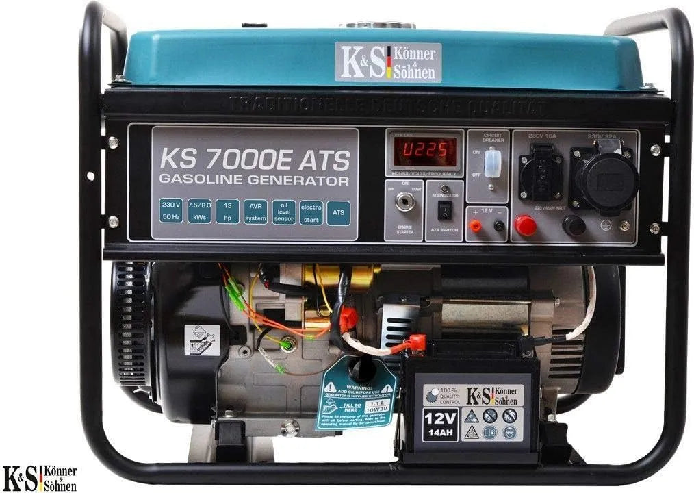 Générateur électrique Könner&Sohnen, benzynowy VTS