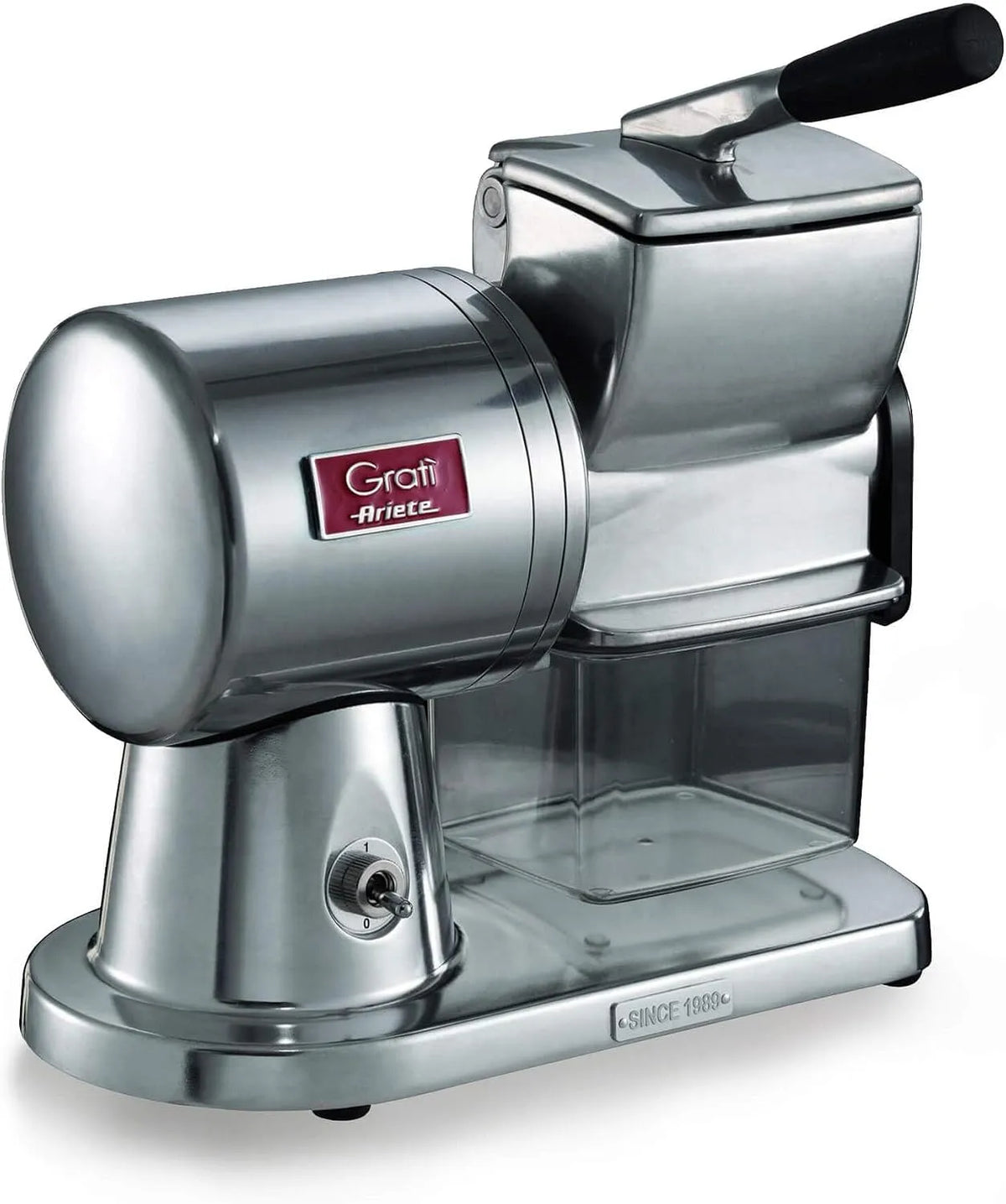Ariete, puissance 350W, Le Pain, Les Fruits Secs, finition argentée Poli, Moteur à Induction, Le Chocolat, Facile à Nettoyer