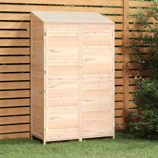 Abri de jardin, bois massif de sapin 102 x 52 x 174,5 cm, abris pour parcelles, abris de jardin, extérieur, maisons préfabriquées