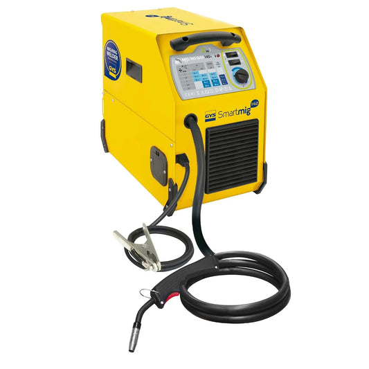 Poste à souder, Ø 0, 6/0, 8/0, 9 mm, Smartmig 142, tension 230V, 2.2m, GYS, Traditionnel, MAG, Livré avec cables de masse et Torche