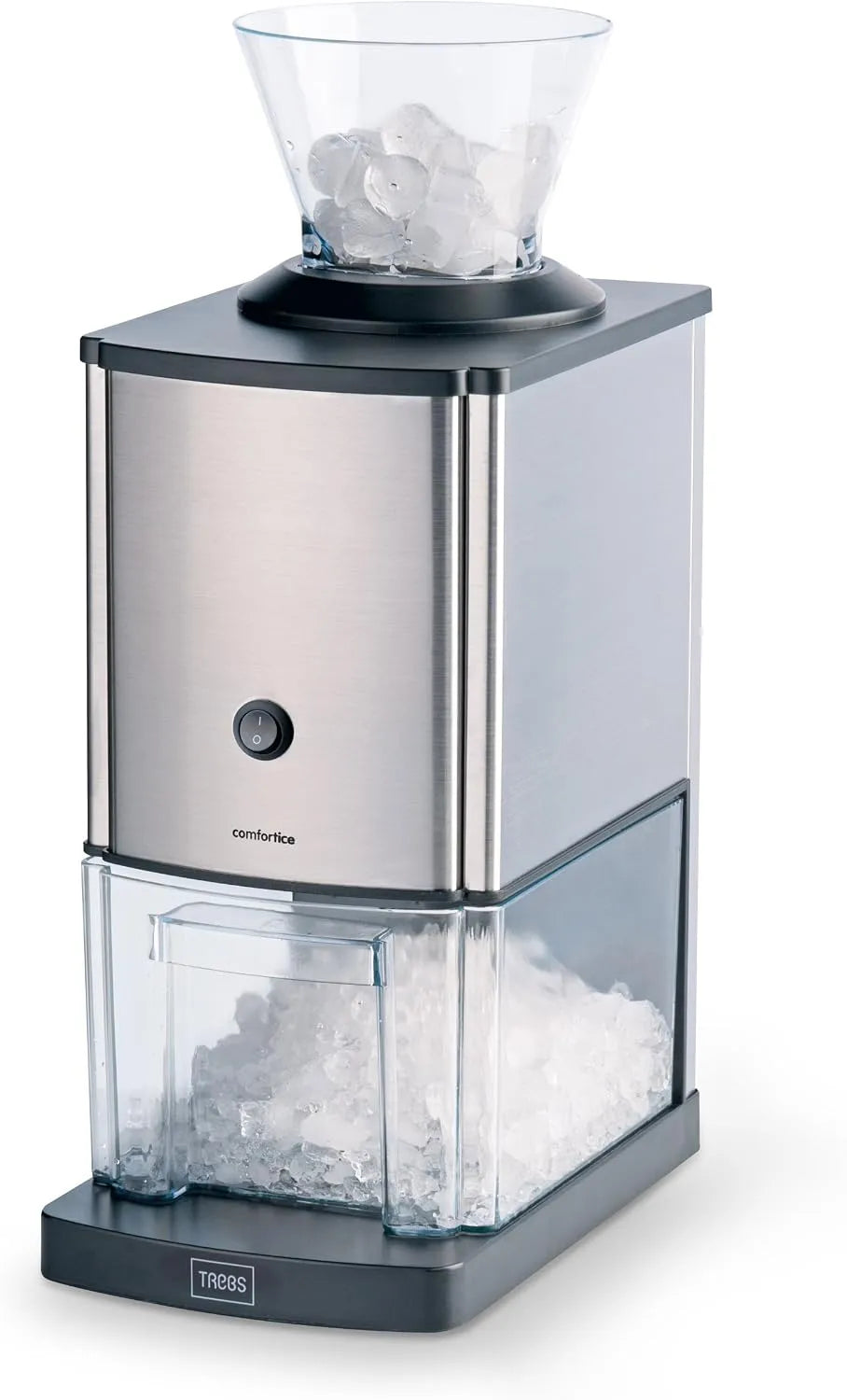 Trebs Broyeur, 80 watts, poids 1 kg de glace pilée par minute, capacité 3 litres, les cocktails ou la préparation de desserts froids