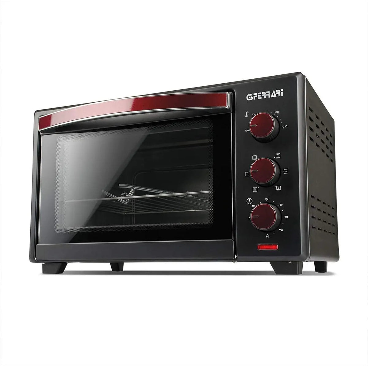 Four électrique G10132, puissance 1600 W, G3 Ferrari Le Moro 28 Plus ventilé 28 l