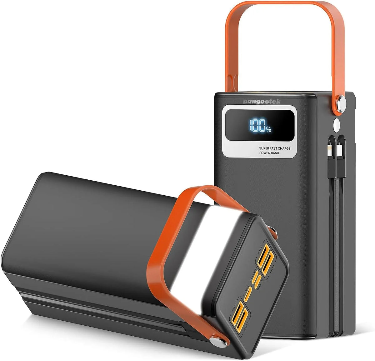 Générateur électrique, Station d'alimentation portable 99 Wh, téléphone portable, d'extérieur avec lampe de poche, écran LCD, batterie de secours