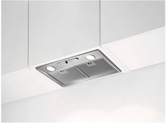 Electrolux hotte aspirante LFG615X, largeur 52 cm, en m3/h, 705, 46, 63, Groupe filtrant, Intégrable, Débit d'air maximum