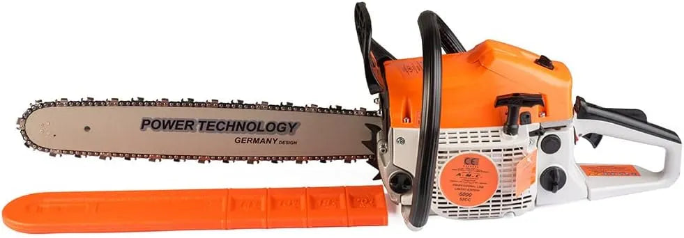 Tronçonneuse AMC, avec lame de 50 cm de long kit de montage et de chaîne adapté pour le bricolage ou les professionnels