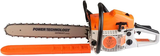 Tronçonneuse AMC, avec lame de 50 cm de long kit de montage et de chaîne adapté pour le bricolage ou les professionnels