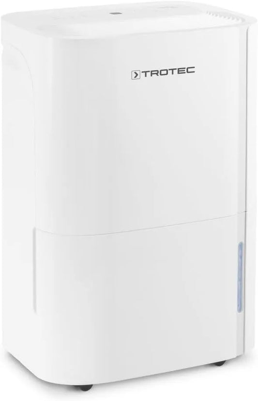 Trotec déshumidificateur TTK 54 E L/24h, capacité 18 L, bac 3 L, pour pièces jusqu'à 40 m², hygrostat réglable 35–85%, modèle L, minuterie