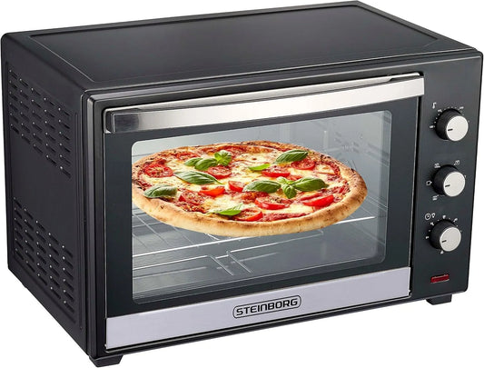 Four Steinborg Mini, capacité 60 Litres à Chaleur Tournante, à Pizza, Autonome