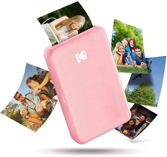 Imprimante, Photos 5.4 * 8.6 cm, WIFI, Rose, KODAK PM220, Photo Printer, Compatible avec iOS et Android