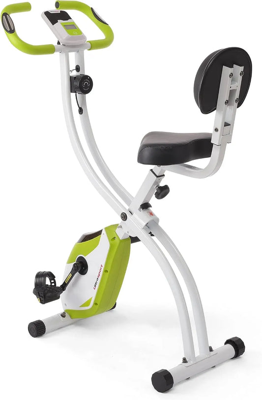 Vélo Ultrasport F-Bike, d'Appartement Pliable I Vélos d'Appartement Extra Silencieux jusqu'à 130 kg, avec Selle Confort