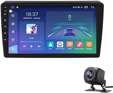 Apple 2008-2019, sans Fil, Bluetooth, Navigation, Autoradio 9 Pouces pour Citroën Berlingo B9 et Peugeot Partner, CarPlay et Android Auto, Wi-FI