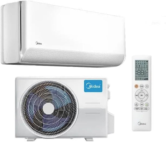 Midea climatiseur M2OE-18HFN8, modèle R32, double 12+12 DC Inverter R32 A++A+ Ligne 2024 WI FI prêt avec unité extérieure