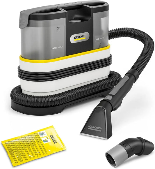 Kärcher Détacheur SE 2 Spot Care RM 519, puissance d'absorption: 450 W, réservoir d'eau propre: 1,5 l, poids: 4,2 kg, surface: 2,89 m²