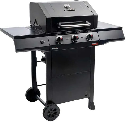Char-Broil barbecue à gaz, avec 3 brûleurs, allumage SureFire, jardin et terrasse, Performance Core 3 Cart, technologie TRU-Infrared