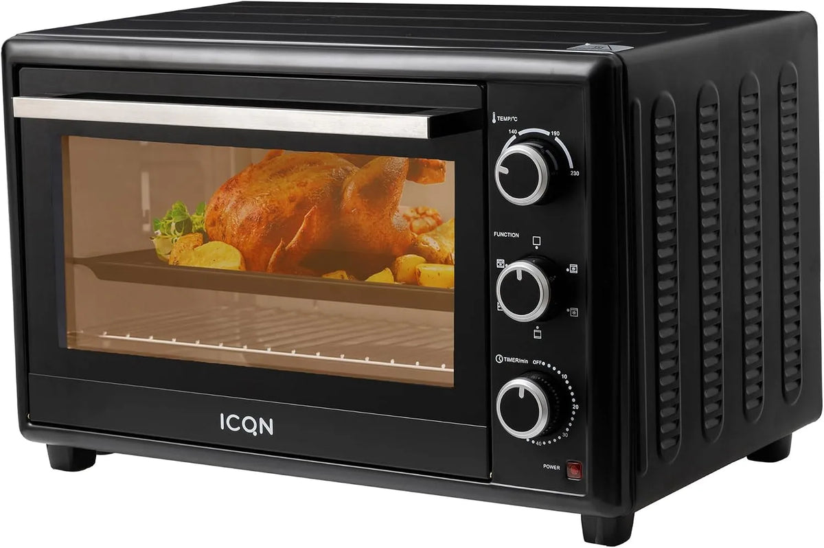Four ICQN Mini, Electrique 50L, puissance 1400 W, 40°- 230°C, Chaleur tournante