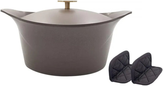 Cocotte Cookut MA Jolie, largeur 24 cm, Céramique, Taupe