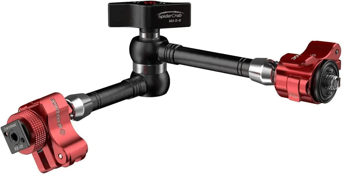 Appareil photo MA5-6, IFOOTAGE Bras de Serrage Magique, 11 Pouces, Puissance de Friction réglable, Moniteur LCD, lumières LED