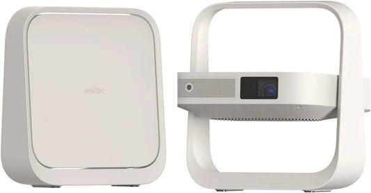 Modèle Flip Vidéoprojecteur FHD 1080P XGIMI Elfin, 2 x Haut-Parleur 3 W intégrés, Rotation à 150°, 400 ISO Lumens, Adaptation de l'écran, Wi-FI