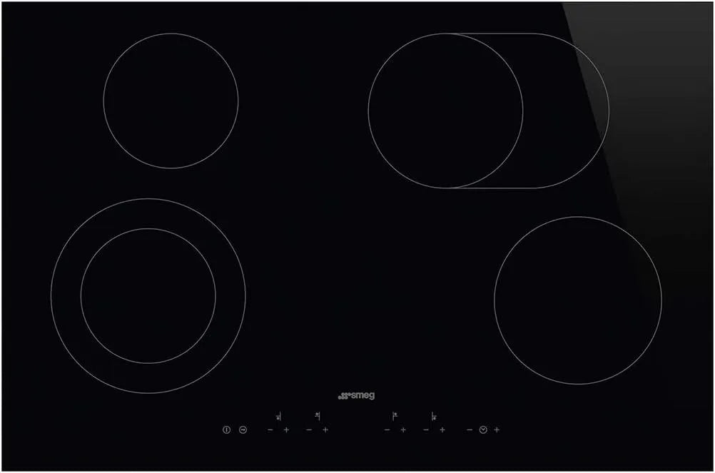 Smeg plaque de cuisson SE384EMTD, de cuisson vitrocéramique