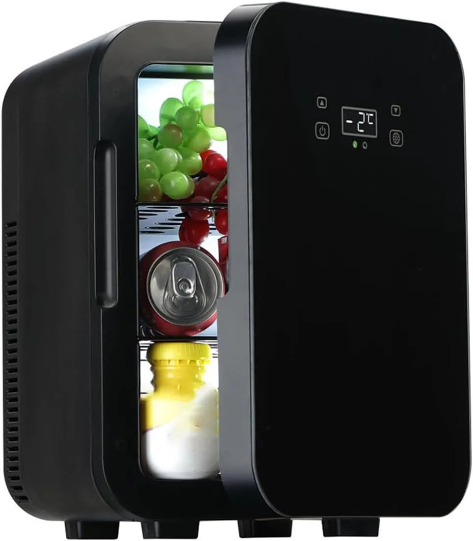 Réfrigérateur, Size:220V, Mini Frigo De Chambre 10l, Petit Frigo Cosmetique Pour Le Bureau, Mini De Voiture Avec Compartiments, À Maquillage, Color