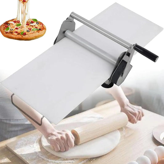 Modèle 30cm 30cm 30cm/100 5-27mm RS201 Laminoir à, Pâte Manuel Acier Inoxydable Avec Grande Planche 70×30cm, dimensions 100x40cm, épaisseur Réglable 0