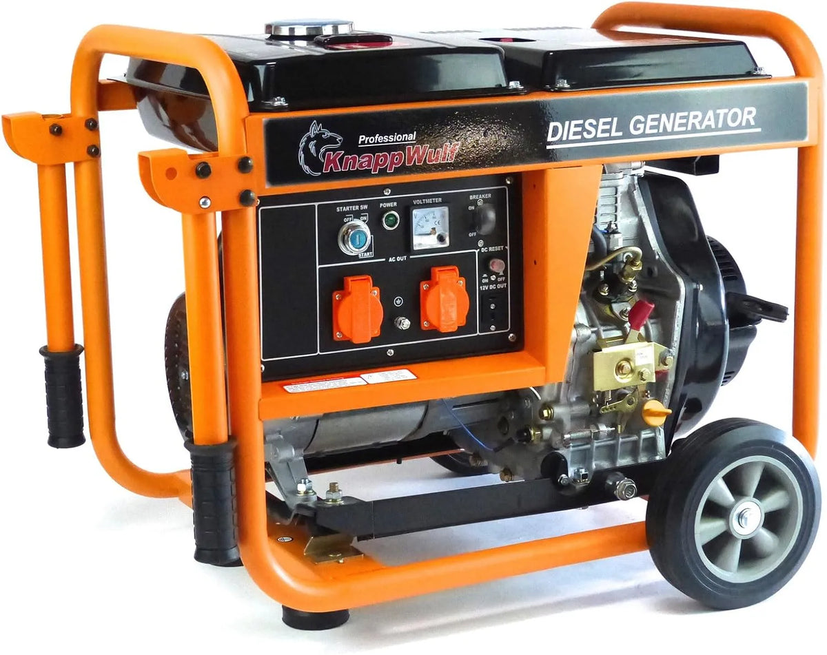 Groupe électrogène KW5500, Générateur d'urgence., 1 phase 5000 Watt