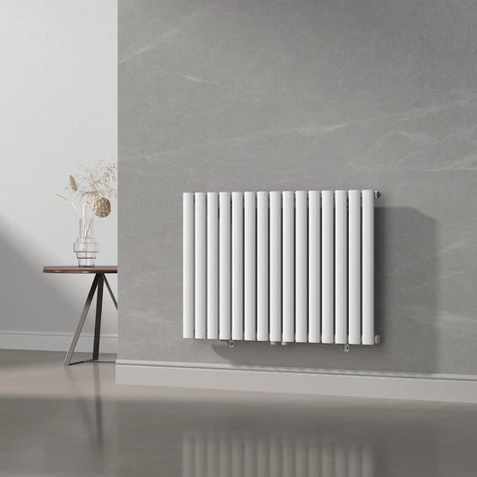 Radiateur neu.haus, R, à Panneau Simple Design Plat Chauffage Central pour Salon Chambre Salle de Bain 653 W Acier 60 x 90 cm finition blanche