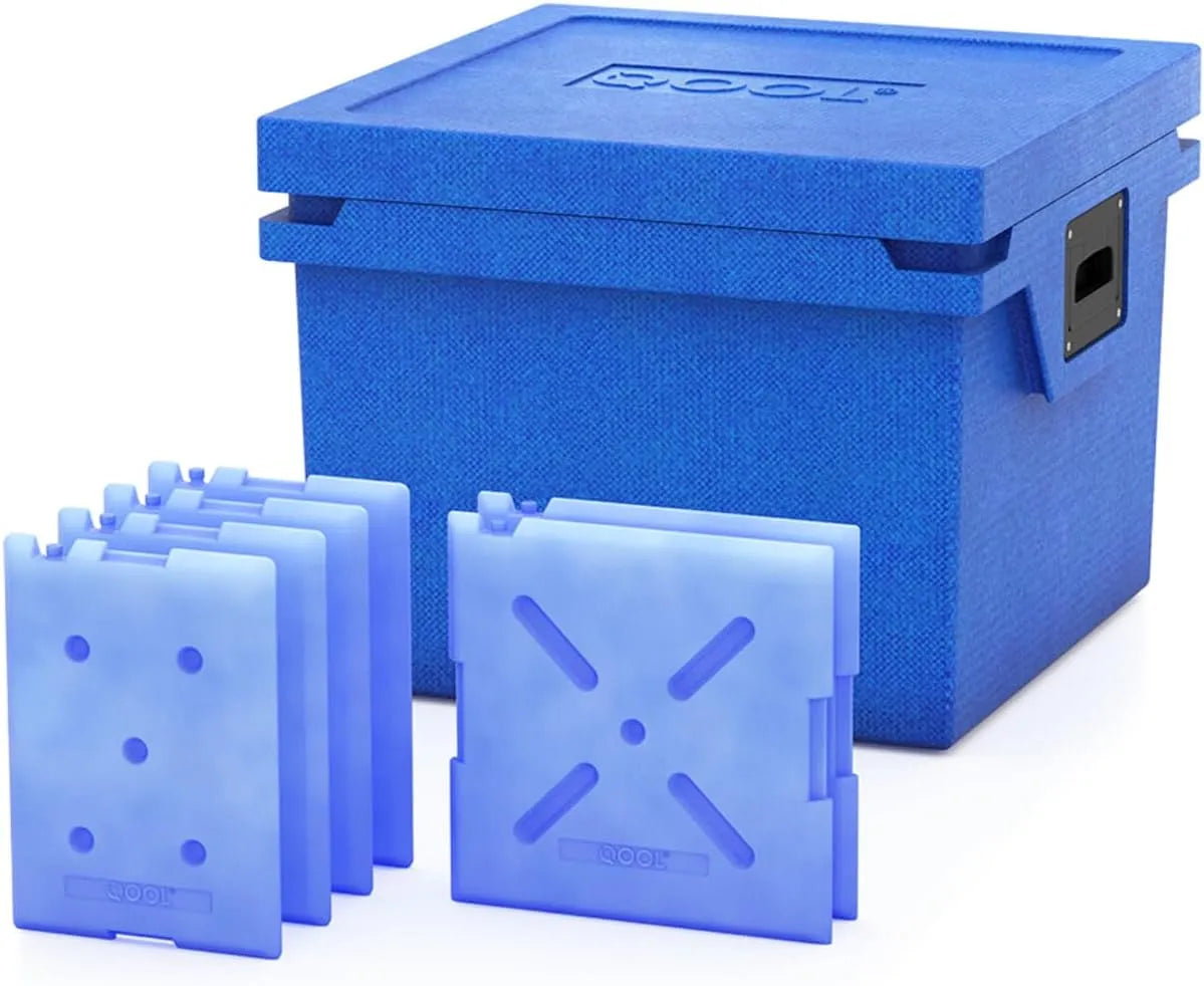 Glacière QOOL Box L, capacité 43 litres, High-Tech sans électricité, Réfrigération ou congélation