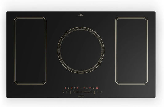 Klarstein plaque de cuisson, de cuisson à induction vitrocéramique encastrable 5 plaques écran tactile affichage