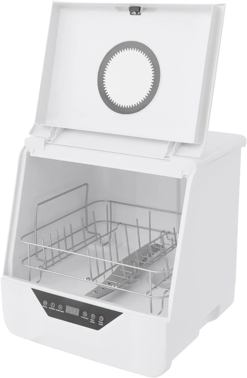 Lave-vaisselle, de table portable 800 W mini tactile avec 4 modes de lavage Réservoir d'eau 6 l