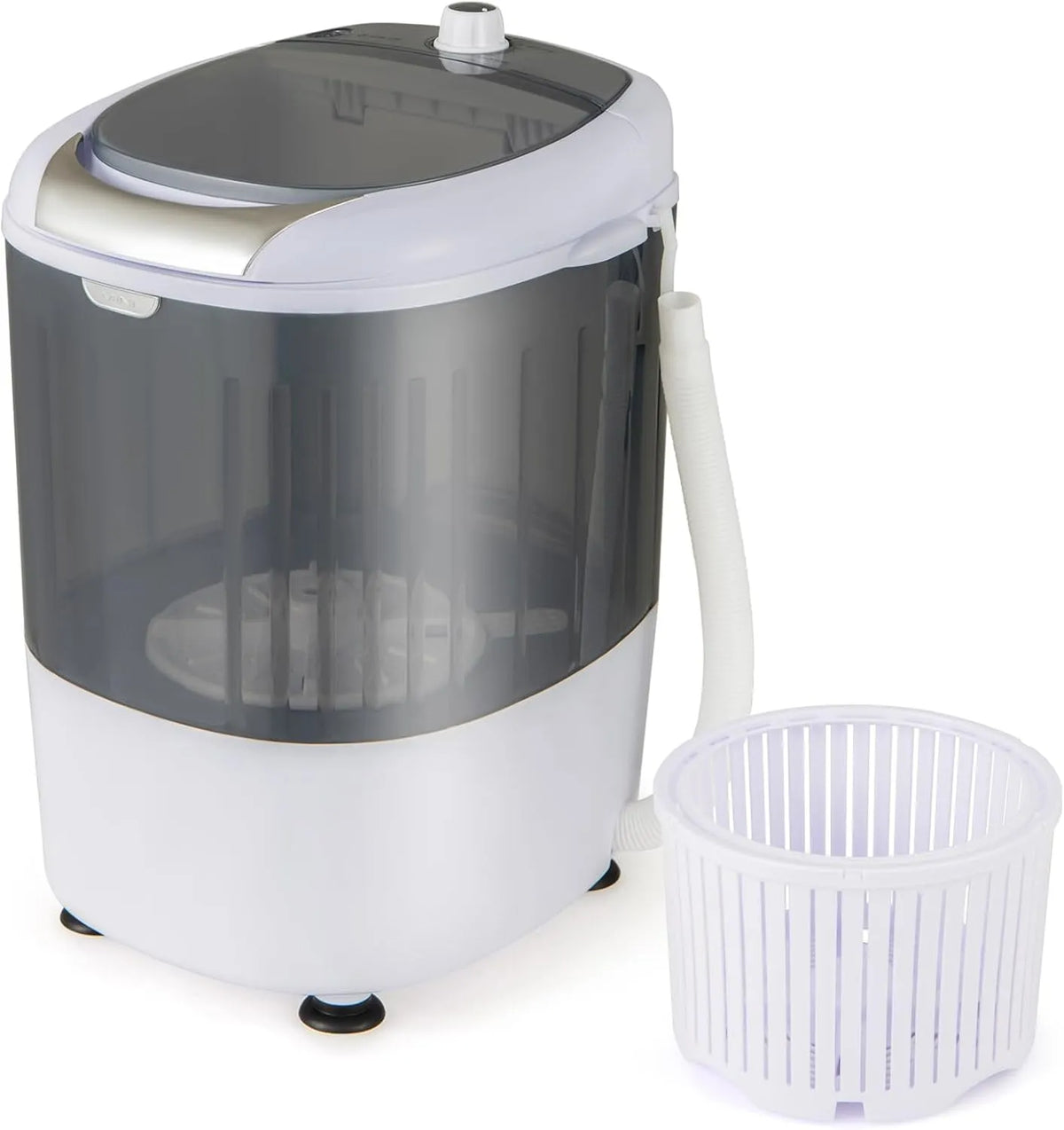 Lave-linge GX24977-PE MEDIMALL Mini, Portable Capacité 2,7 kg, Chambre, MEDIMALL Mini et Pivotant 1,8 kg Semi-Automatique Compact pour Buanderie