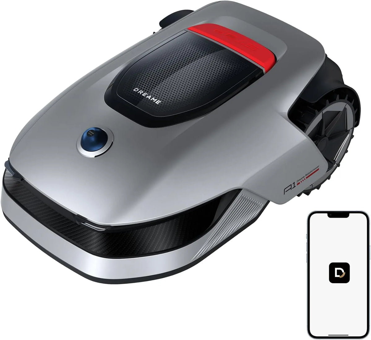 Dreame tondeuse, A1 Robot Intelligente, à Gazon robotisée sans Fil périmétrique, Contrôle Aapplication, OmniSense Technologie