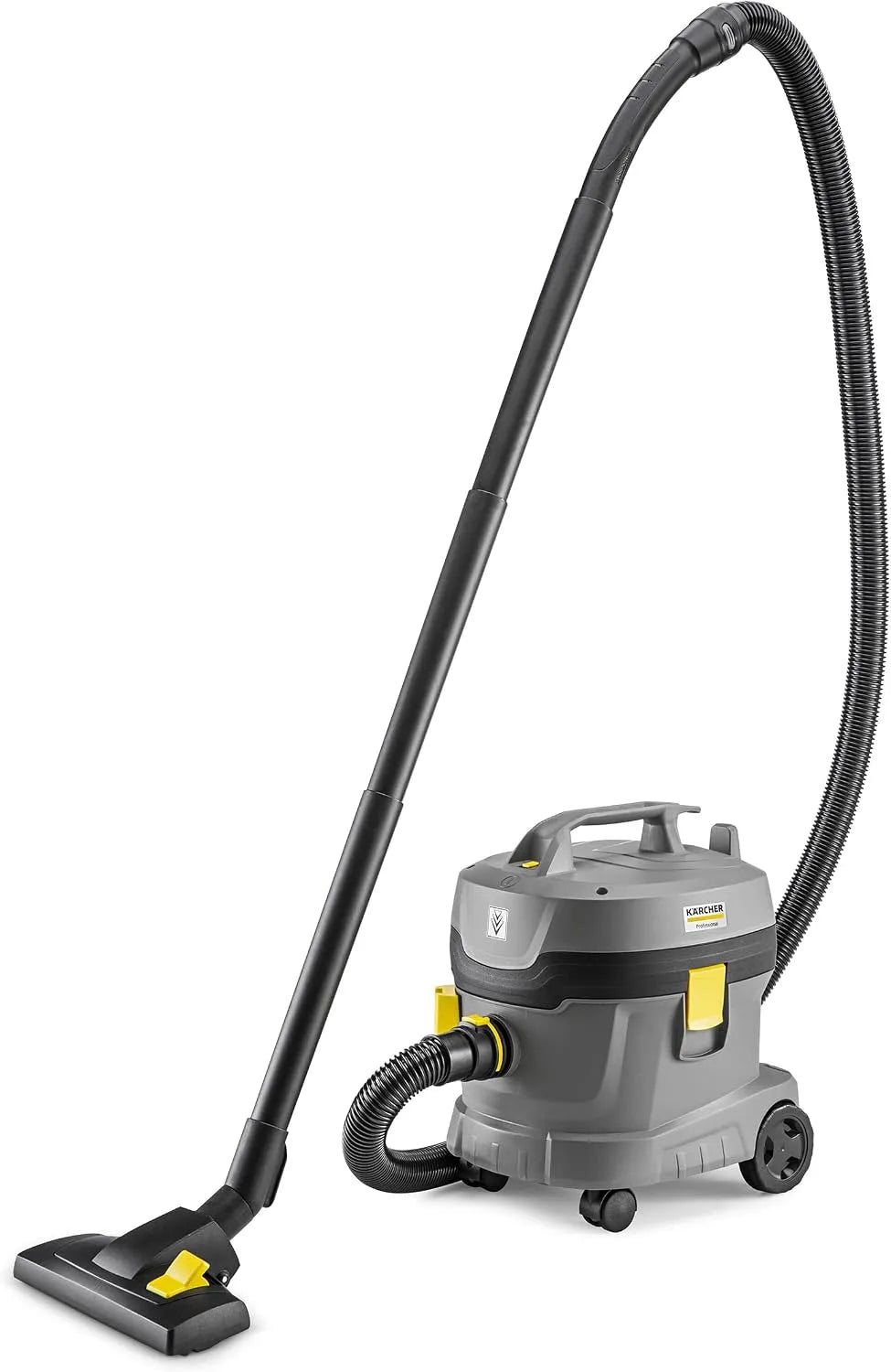 Kärcher aspirateur, poussière T 11/1 Classic HEPA, il est équipé d'un Filtre HEPA 14, d'une Puissance d'aspiration de 23 kPa, poids 4,29 kg. Léger