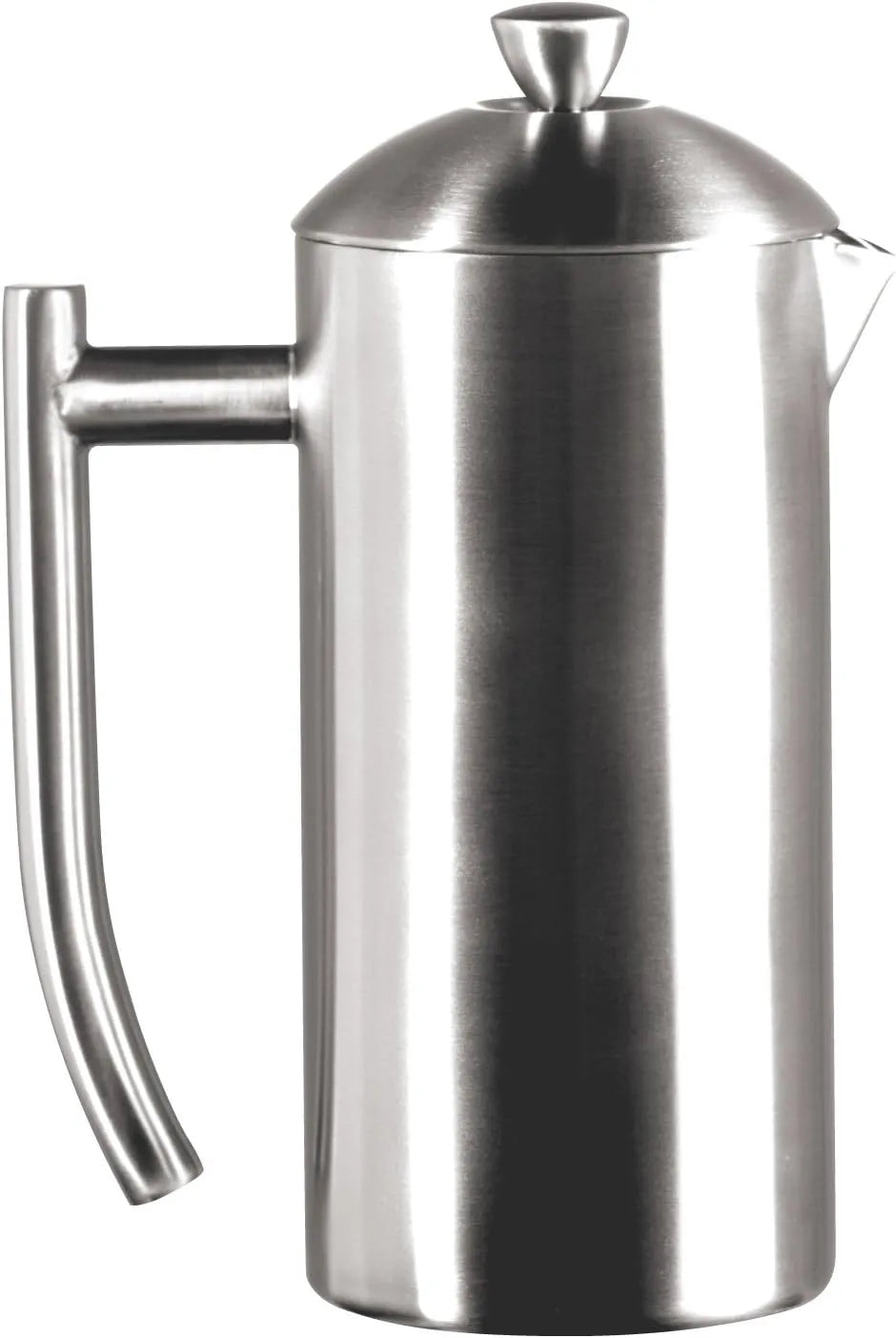 Machine à café Frieling USA, à double paroi en acier inoxydable avec double écran sans sédiments Brossé 48 oz