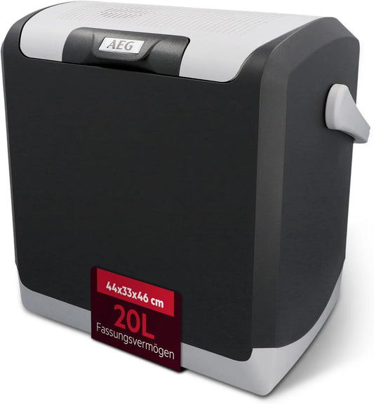 AEG glacière KK 20, Automotive thermoélectrique litres 12/230 V pour Voiture et Prise de Courant finition grise