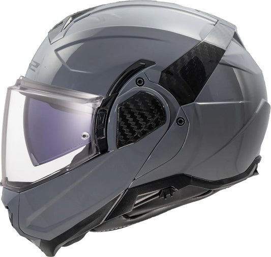 Casque moto LS2, Moto Modulable ADVANT II Solid Nardo Grey